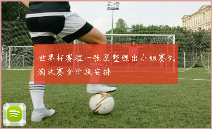 世界杯赛程一张图整理出小组赛到淘汰赛全阶段安排