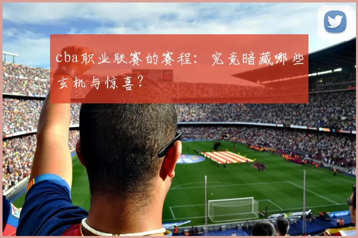 cba职业联赛的赛程：究竟暗藏哪些玄机与惊喜？