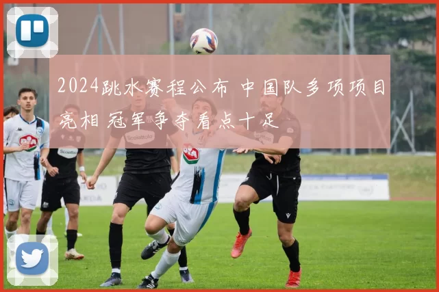 2024跳水赛程公布 中国队多项项目亮相 冠军争夺看点十足